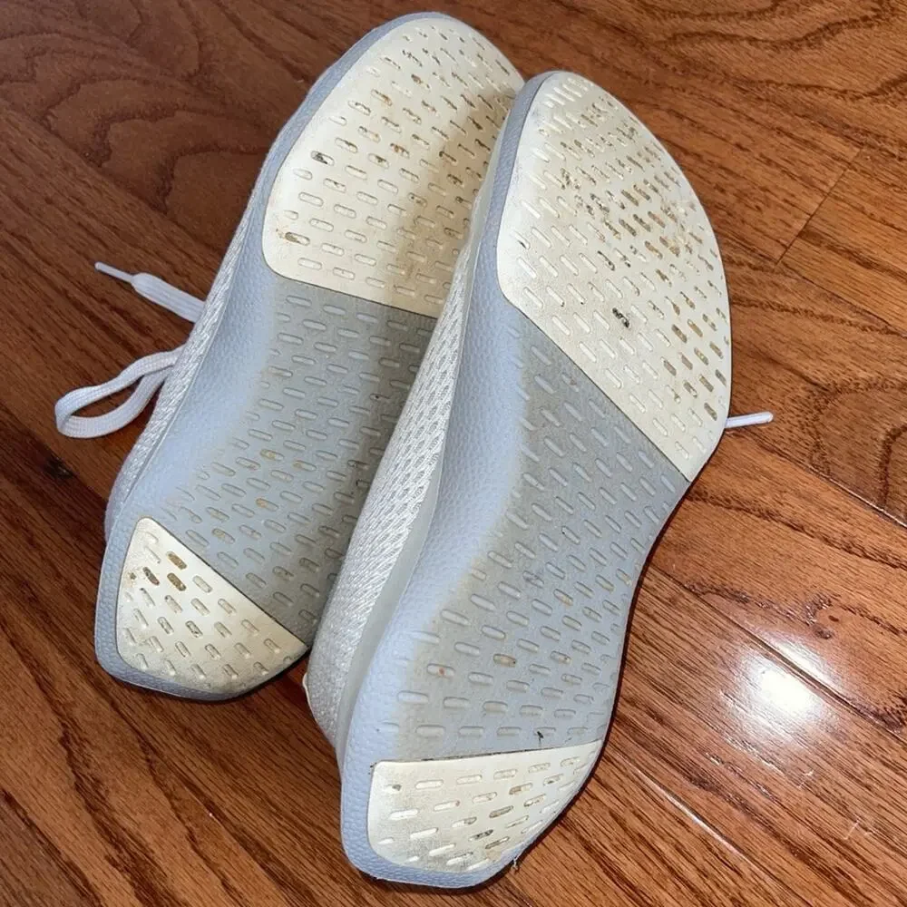 Allbirds Women's TD Tree Dasher Knit Running Shoe White Size 7.5